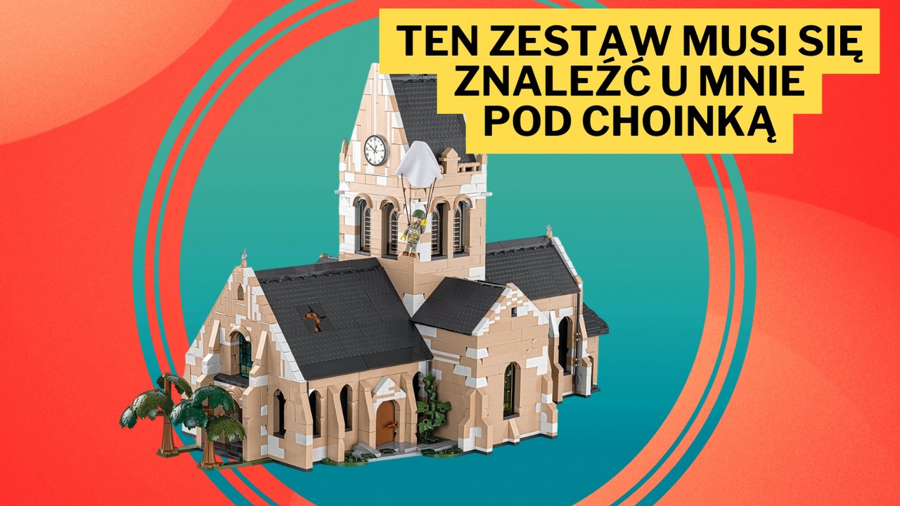 Zestaw klocków upamiętniający bohatera II wojny światowej jest na szczycie mojej listy życzeń. Święty Mikołaju, wiesz, co robić, źródło grafiki: COBI.