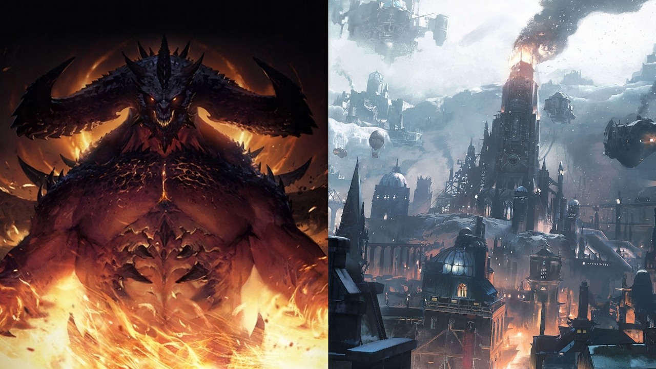 Policja zatrzymała pracowników producenta Diablo Immortal i Frostpunk: Beyond the Ice. Oskarżono ich o pranie brudnych pieniędzy, źródło grafiki: Activision Blizzard, NetEase.