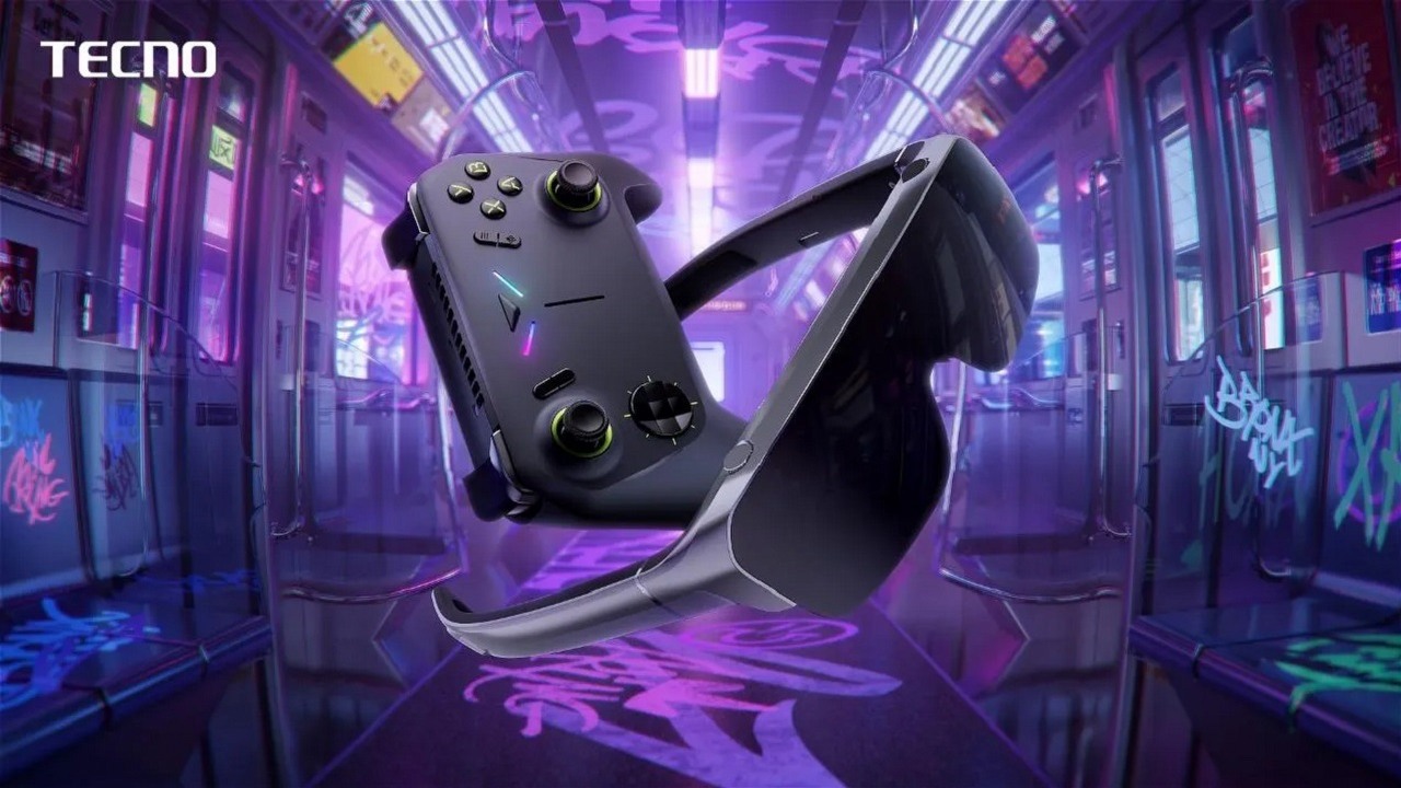 Nowa wizja gamingu? Ten pad to jednocześnie komputer, źródło grafiki: Tecno..