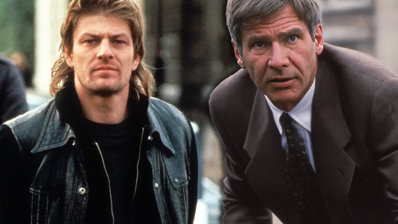 „Złamałeś prawo dobrego kina”. Quentina Tarantino wkurza film akcji z Harrisonem Fordem. Reżysera tej produkcji wysłałby do „filmowego więzienia”, źródło grafiki: Patriot Games, Phillip Noyce, Paramount Pictures, 1992.