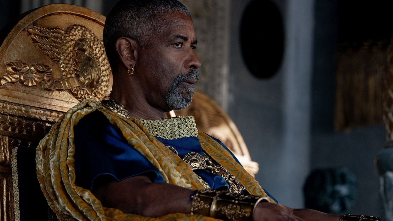 Denzel Washington dołącza do MCU. Gwiazdor wystąpi w Czarnej Panterze 3, a później szykuje się na aktorską emeryturę, źródło grafiki: Gladiator 2, Ridley Scott, Paramount Pictures, 2024.