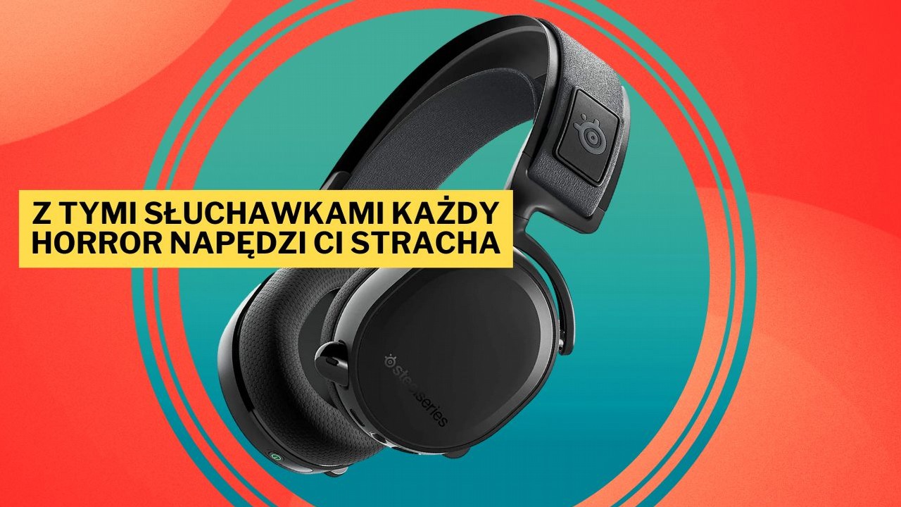 Grając w tych słuchawkach w Silent Hill 2, będziesz się bał wyjść do łazienki, źródło grafiki: SteelSeries.