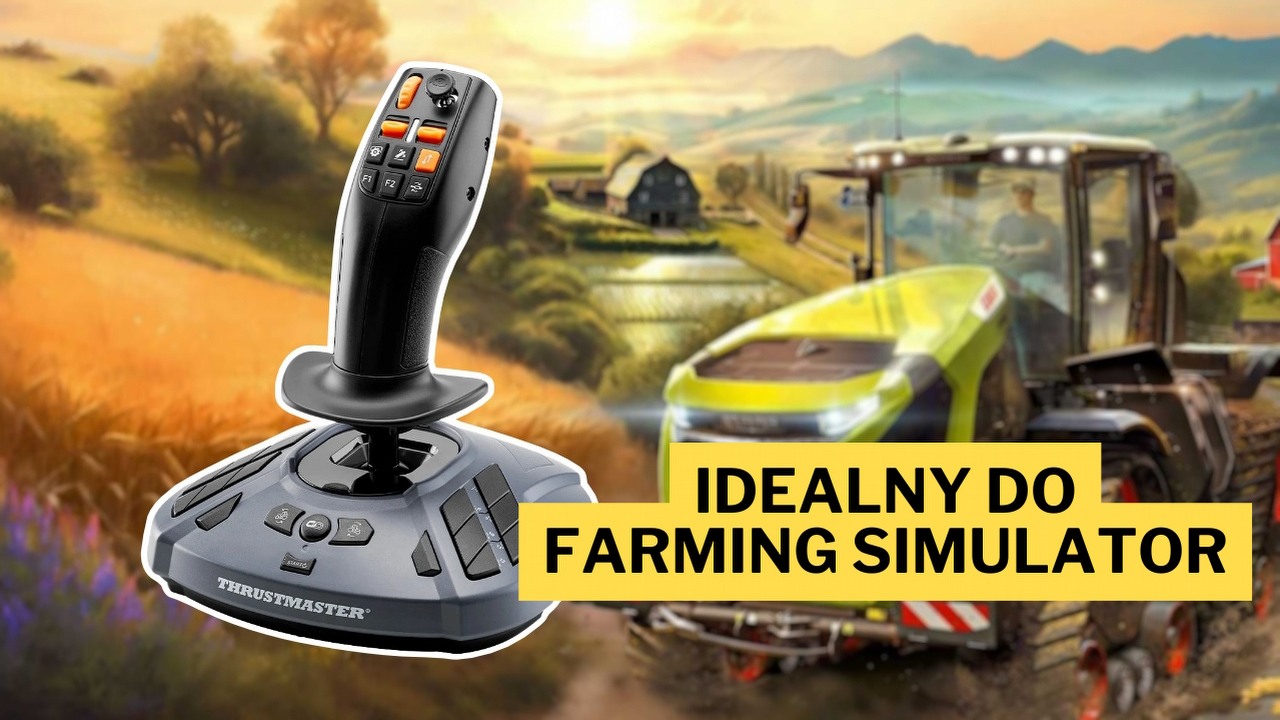 Klawiatura idzie w odstawkę! Mam lepszy kontroler do zbierania plonów i ładowania palet w Farming Simulator 25.
