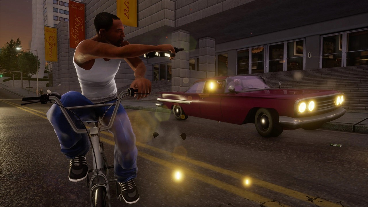 Rockstar nie chwali się nową aktualizacją krytykowanych remasterów GTA 3, GTA Vice City i GTA San Andreas, choć jest ona ogromna i wprowadza multum ważnych zmian, źródło grafiki: Rockstar Games..