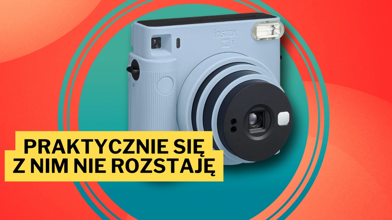 Ta promocja zawstydza Black Friday! Aparat instax SQUARE Q1 przypomniał mi czasy dzieciństwa - teraz jest w genialnej cenie na Amazonie, źródło grafiki: Fujifilm.