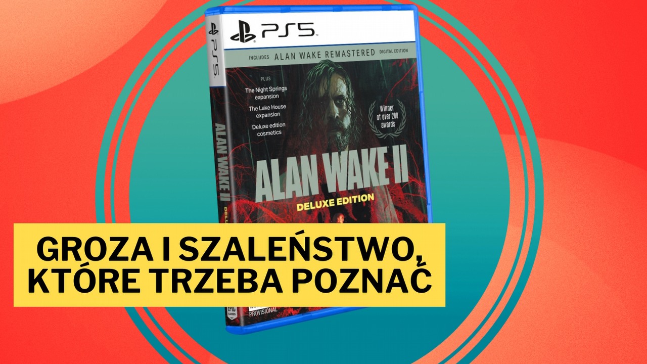 Ten horror rozsadził mi mózg. Alan Wake 2 Edycja Deluxe w rekordowej cenie tuż przed Black Friday, źródło grafiki: Epic Games.