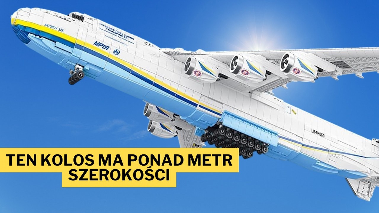Ten zestaw rozwala system! Model samolotu Antonow An-225 Mrija pozwoli mi w trakcie nadchodzących świąt odbudować legendę historii lotnictwa, źródło grafiki: Jie Star; materiały promocyjne.