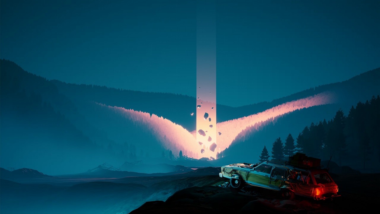 Przebojowa gra survivalowa wreszcie otrzymała język polski. To część dużej „zimowej” aktualizacji do Pacific Drive, źródło grafiki: Ironwood Studios.