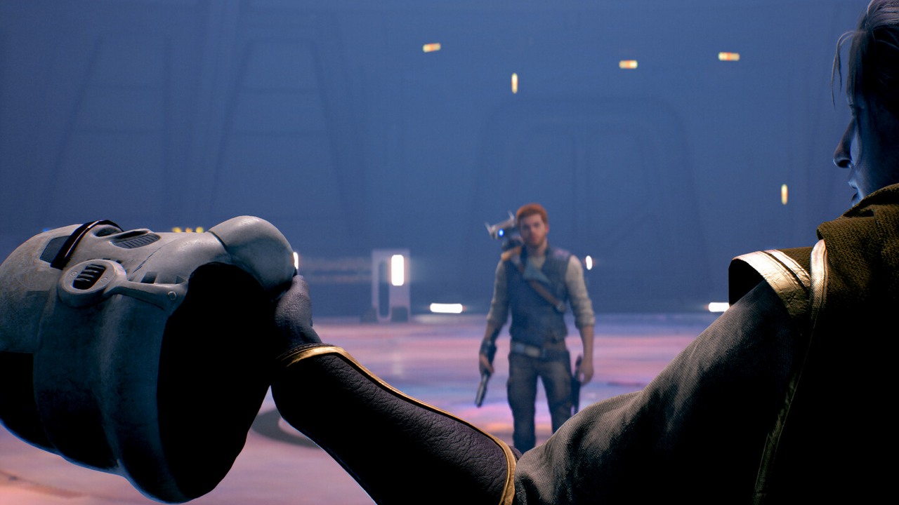 Gry na PS5 Pro wyglądają gorzej, bo korzystają ze starszej wersji PSSR, źródło grafiki: Star Wars Jedi: Survivor.