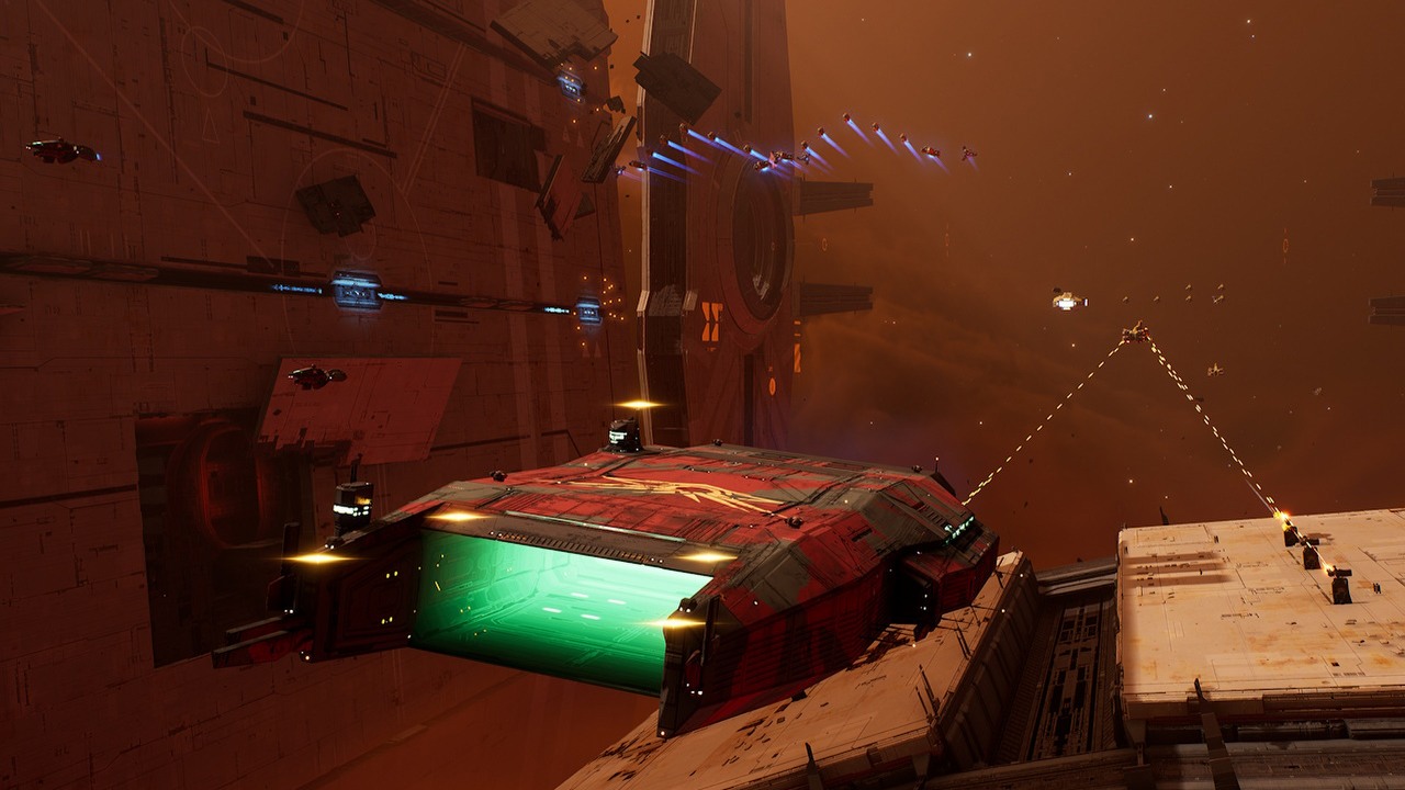 Jutro nastąpi koniec rozwoju Homeworld 3. Aktualizacja 1.3 o rozmiarach statku-matki wprowadzi do strategii pełno ulepszeń, poprawek i nowych funkcji, źródło grafiki: Blackbird Interactive.