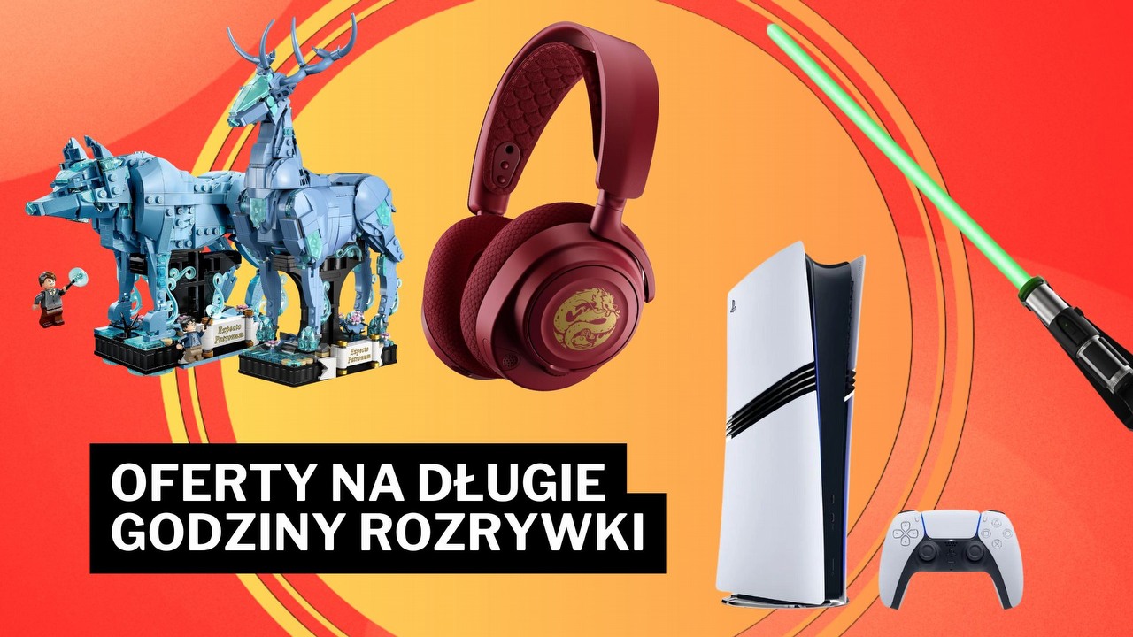 Najciekawsze oferty na Black Friday 2024 - 20.11.2024, źródło grafiki: LEGO, SteelSeries, Sony, Hasbro.
