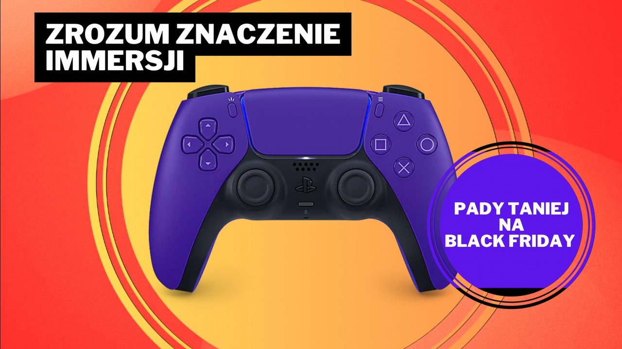 Amazon wie, jak mi zrobić dzień. Promocja Black Friday na kontrolery Sony DualSense zachęca do uzupełnienia mojej kolekcji, źródło grafiki: Sony.
