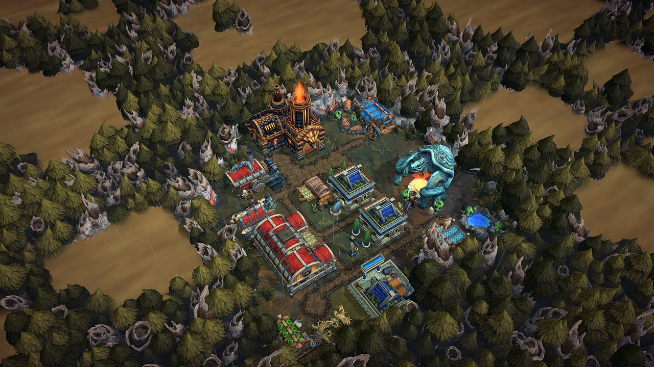 Znakomity polski city builder Against the Storm otrzyma wkrótce aktualizację 1.5 z nową zawartością, źródło grafiki: Eremite Games.