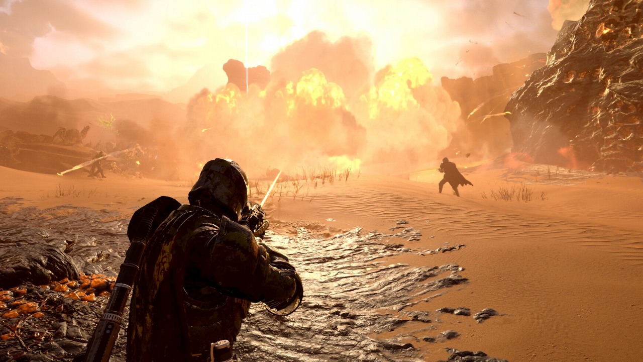 Helldivers 2 ma 15 milionów graczy i nagrodę dla najlepszej gry wieloosobowej 2024 roku według Golden Joystick Awards, źródło grafiki: Arrowhead Game Studios / Sony..