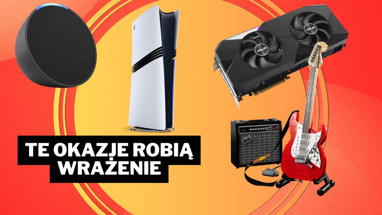 Najciekawsze oferty na Black Friday Week 2024 - 25.11.2024, źródło grafiki: Amazon, Sony, Asus, LEGO.