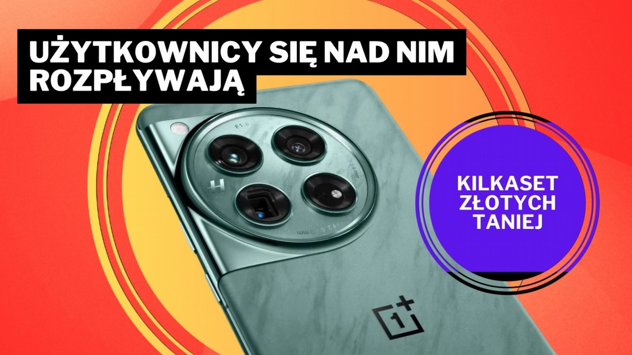 „Prawdopodobnie jest to najlepszy smartfon z Androidem na rynku”. OnePlus 12 można zdobyć w szalenie niskiej cenie z okazji Black Friday Week, źródło grafiki: OnePlus.