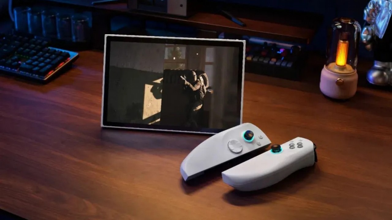 Tencent też chce własnego handhelda. Tencent 3D One ma obsłużyć trójwymiar bez dodatkowych akcesoriów, źródło grafiki: Tencent; materiały promocyjne.