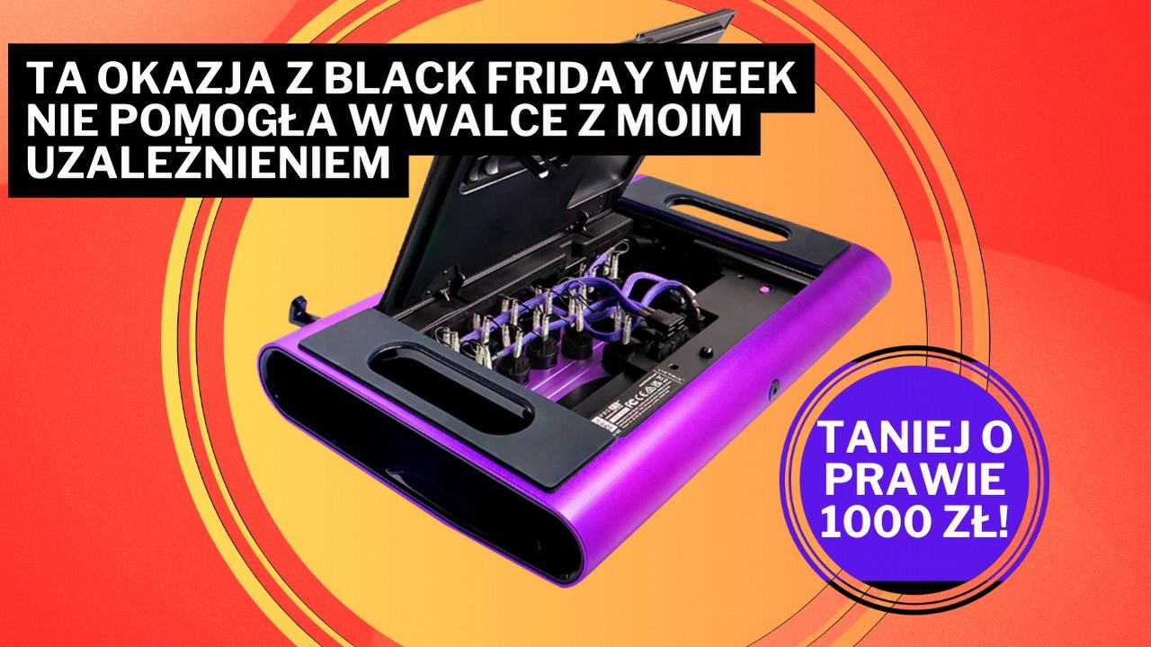 Amazon wysłuchał moich modlitw i spełnił marzenie cudowną okazją z Black Friday Week. Z tym kontrolerem na nowo czerpię radość z bijatyk.