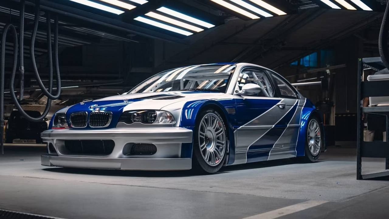 Pamiętacie kultowe BMW M3 GTR z NFS Most Wanted? Po 19 latach samochód doczekał się oficjalnego odpowiednika w rzeczywistości, źródło grafiki: BMW / M Motorsport.