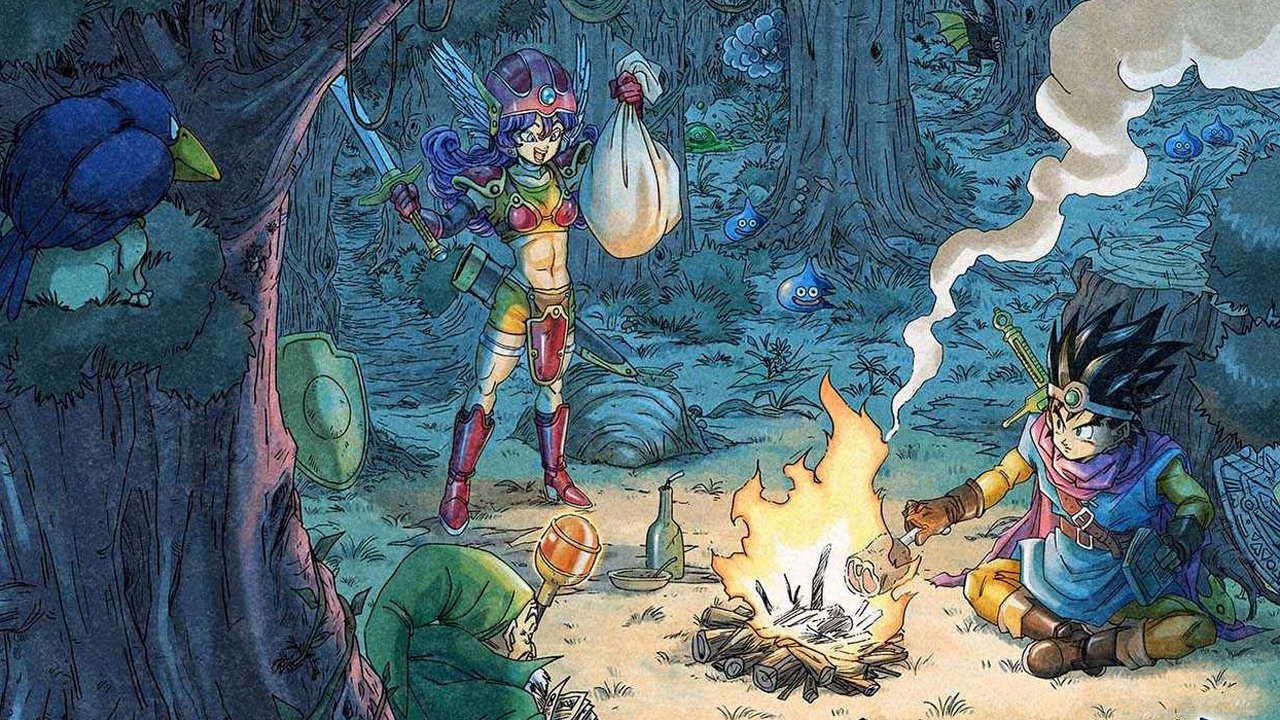 Remake kultowego Dragon Quest 3 został ulepszony przez fana na PC, źródło grafiki: Square Enix.