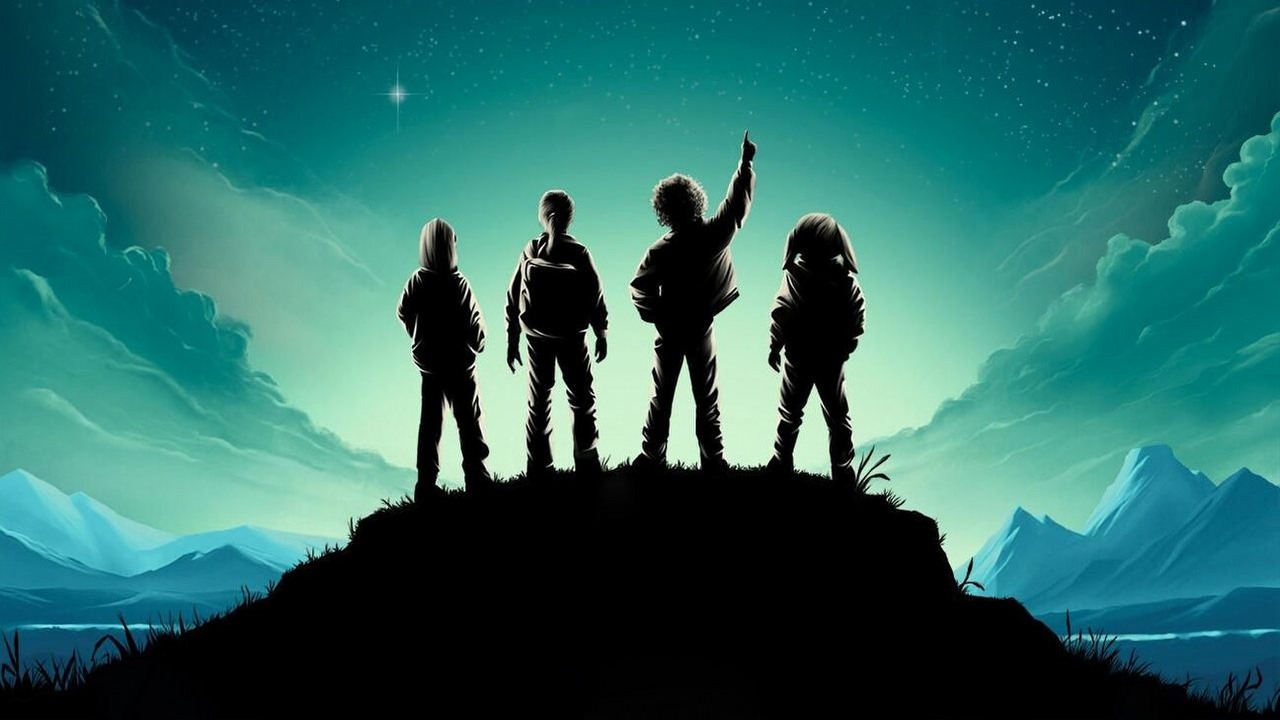 Kiedy rozgrywa się akcja Star Wars: Skeleton Crew? Umiejscowienie serialu na osi czasu Gwiezdnych wojen, źródło grafiki: Gwiezdne wojny: Załoga rozbitków, Jon Watts, Disney, 2024.