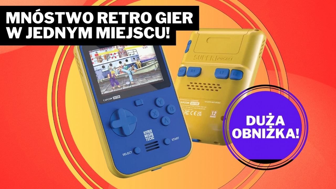 Ta konsolka podbiła moje retroserduszko. Mnóstwo licencjonowanych produkcji na start i niska cena to przepis na sukces, źródło grafiki: Hyper Mega Tech.
