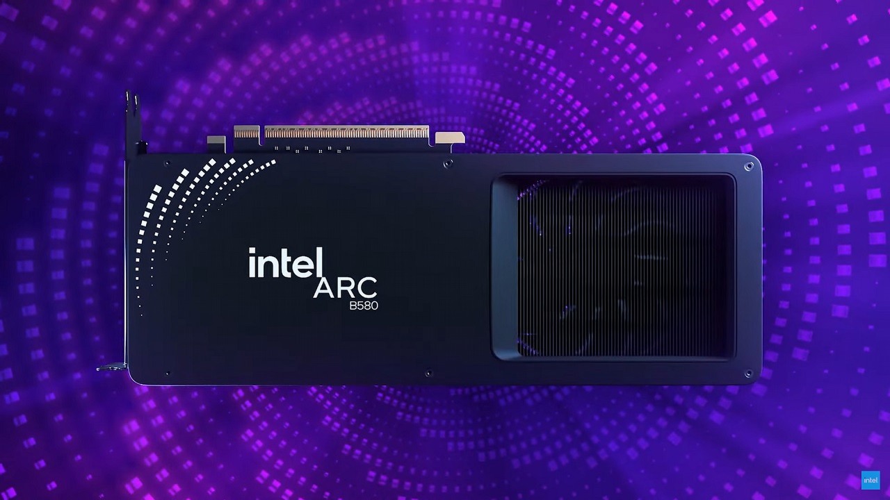Intel Arc Battlemage już oficjalnie. Poznaliśmy specyfikację B580 i B570, źródło grafiki: Intel..