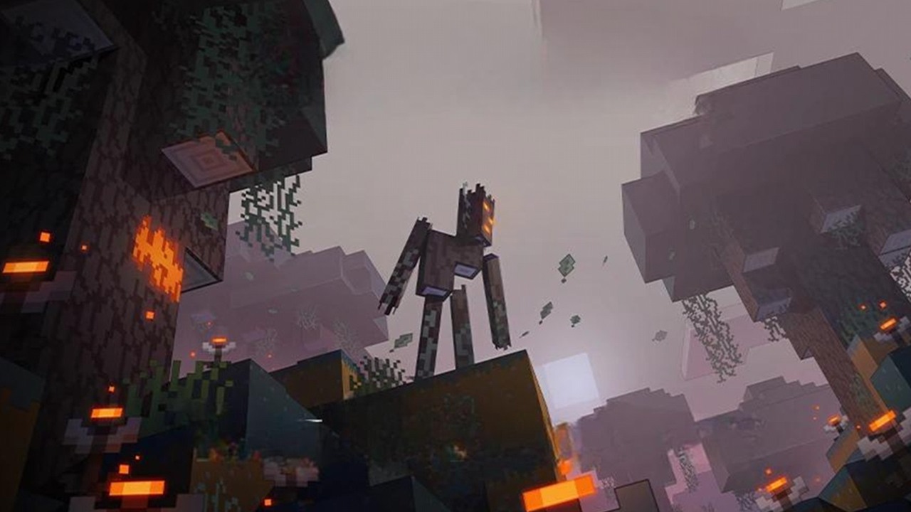 Najmroczniejsza aktualizacja Minecrafta już dostępna. Do sandboksa trafił najbardziej przerażający mob w historii, źródło grafiki: Mojang Studios / Microsoft..