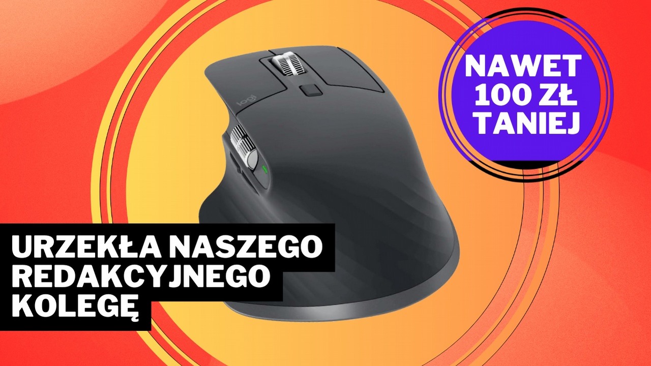 Mamy hit po Black Friday! Bestsellerowa myszka od Logitecha w cenie, obok której trudno przejść obojętnie, źródło grafiki: Logitech.