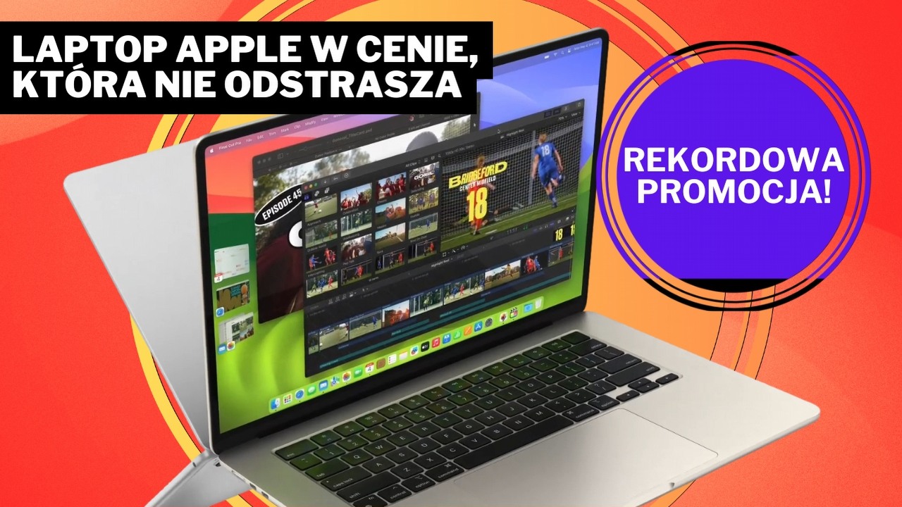 Jakie tanie jabłka! MacBook Air z 16 GB RAM-u to lepszy zakup niż najpyszniejsza szarlotka, źródło grafiki: Apple.