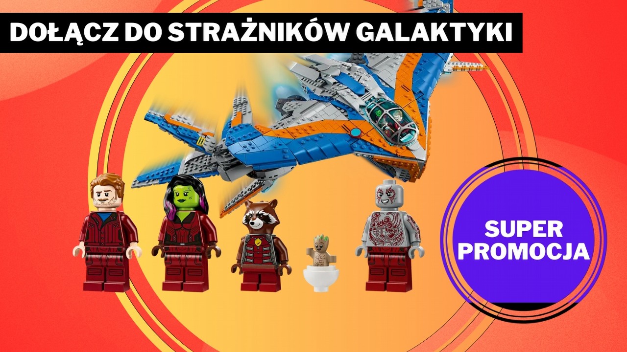 Z tą ceną Amazon to nieźle odleciał. Śmieszne pieniądze za ogromny zestaw LEGO z 5 minifigurkami Marvela.