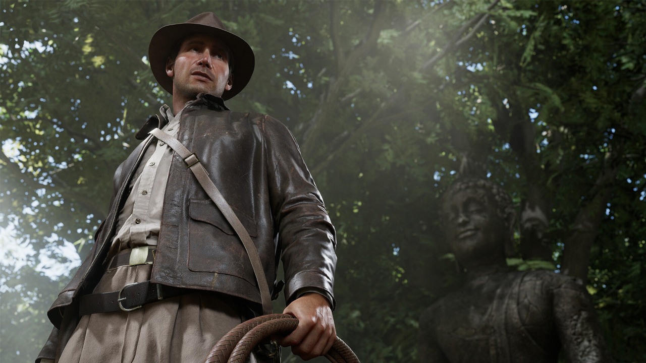 Indiana Jones potrafi zachwycić  widokami, ale nawet RTX 4090 ma problemy z utrzymaniem 30 FPS  przy najwyższych ustawieniach, źródło grafiki: Steam.