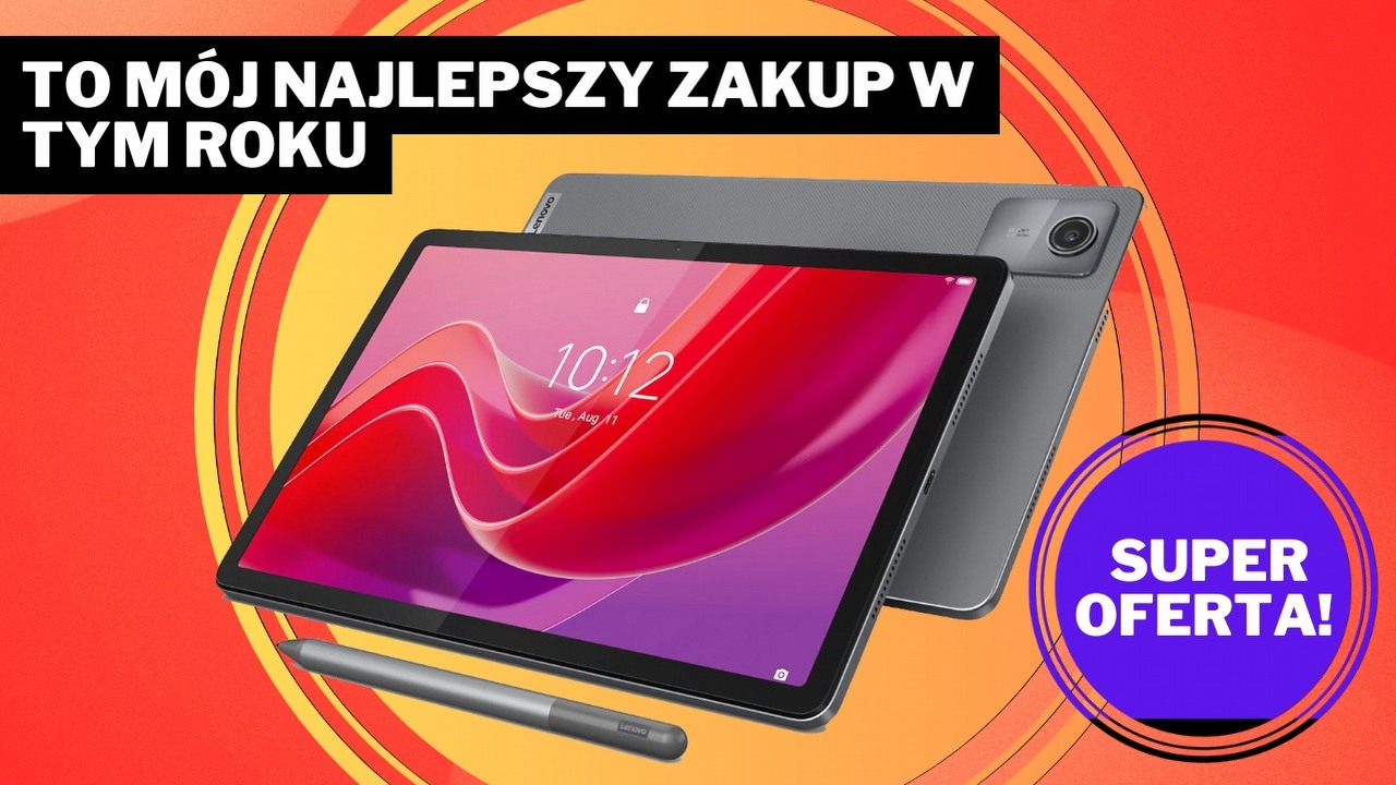 To jedna z najlepszych ofert na rynku. Znalazłam tablet, który jest w stanie zastępować mi komputer, źródło grafiki: Lenovo.
