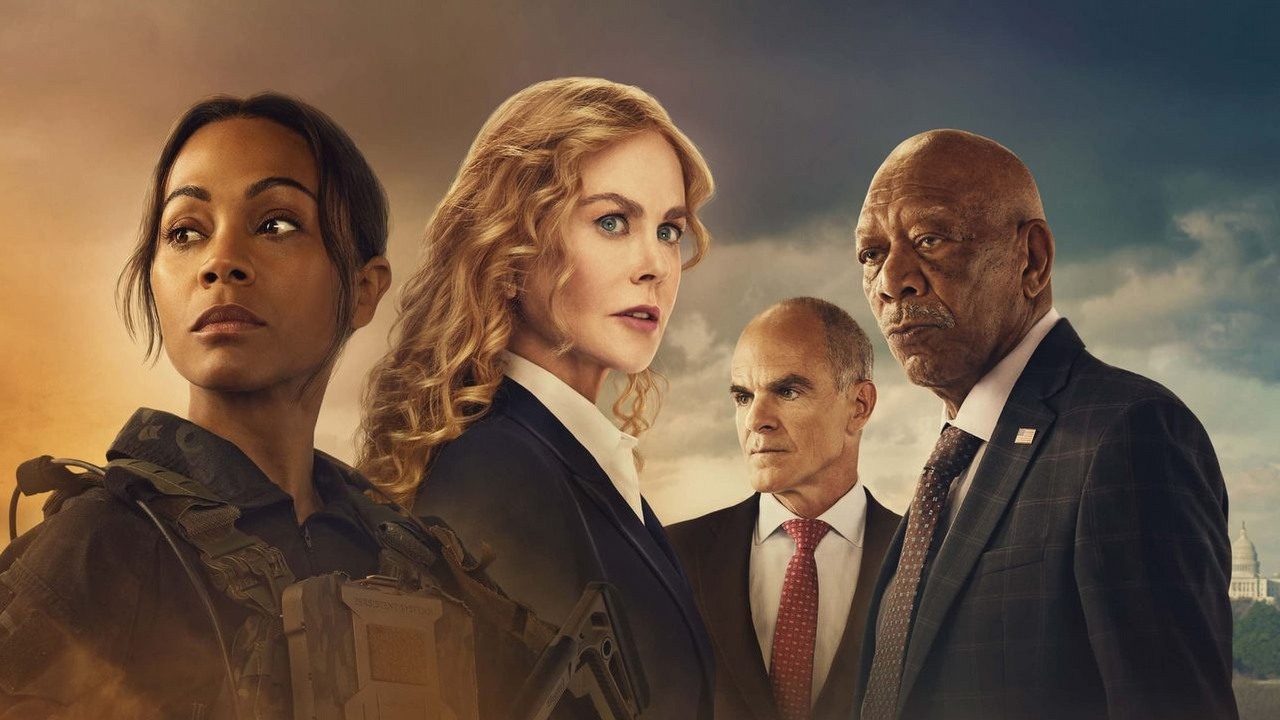 Kontynuacja thrillera szpiegowskiego z Zoe Saldaną i Nicole Kidman jest hitem. Pełny akcji serial o siłach specjalnych podbija listy przebojów streamingu, źródło grafiki: Lioness, Taylor Sheridan, Paramount, 2023.