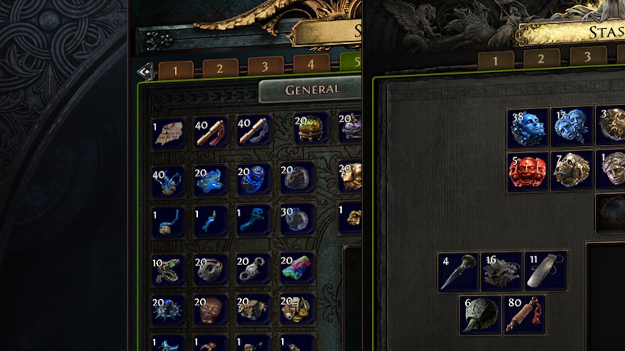 Gracze PoE 2 mają pierwszą dobrą okazję, by poszerzyć swoją skrytkę o dodatkowe zakładki. Może sobie na nie pozwolić każdy, kto już gra w konkurenta Diablo 4, źródło grafiki: Grinding Gear Games..