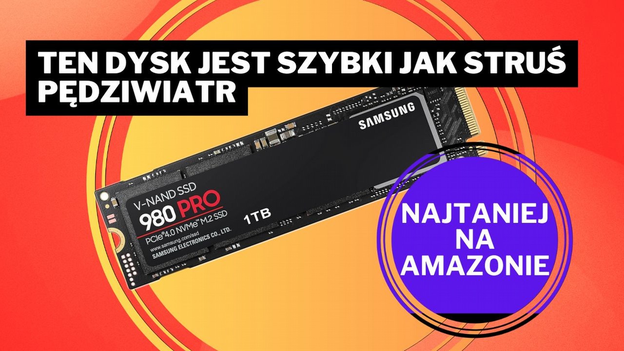 Demon prędkości ponad 100 zł taniej! Dysk SSD Samsung 980 Pro to sprzęt, który oszczędzi Wam mnóstwo czasu i nerwów, źródło grafiki: Samsung.