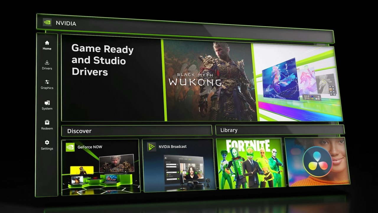 Nvidia App ma obniżać wydajność gier. Internauci znaleźli tymczasowe rozwiązanie, źródło grafiki: Nvidia; materiały promocyjne.