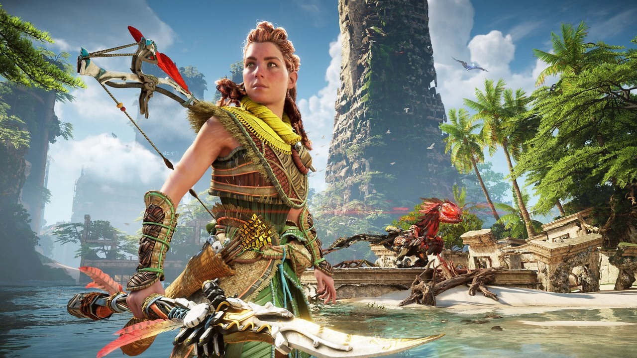 Horizon Forbidden West na PS5 Pro postawiło na własny upscaling zamiast PSSR. Dorównuje DLSS-owi i prześciga FSR-a, źródło grafiki: Horizon Forbidden West; Guerrilla Games; 2022.