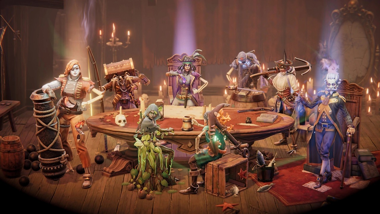 Jedna z najlepszych strategii 2023 r., z 93% pozytywnych recenzji na Steam, trafiła pod skrzydła wydawcy Manor Lords. Shadow Gambit to „szczytowe osiągnięcie” gatunku, źródło grafiki: Mimimi Games.