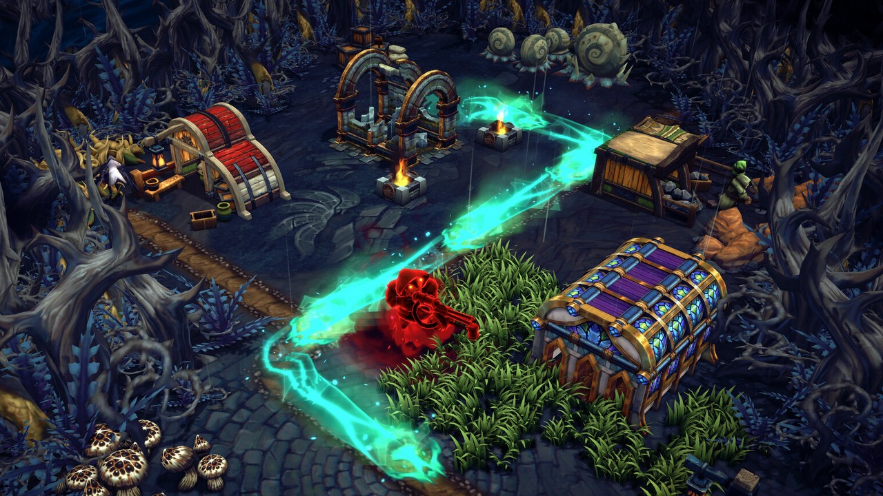 Na same Święta unikatowa polska gra o budowaniu dostała zawartość nawiązującą do małego hitu Steam. To tylko 1 z 3 nowych wydarzeń w Against the Storm 1.6, źródło grafiki: Eremite Games.