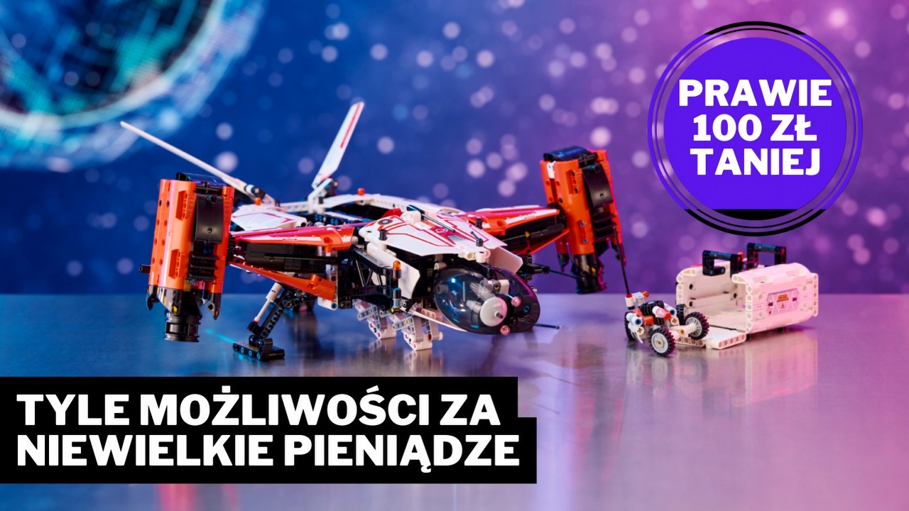 Możesz zdobyć Marsa bez wychodzenia z domu. Tym zestawem LEGO spełnia marzenia o kosmicznych podróżach, źródło grafiki: LEGO.