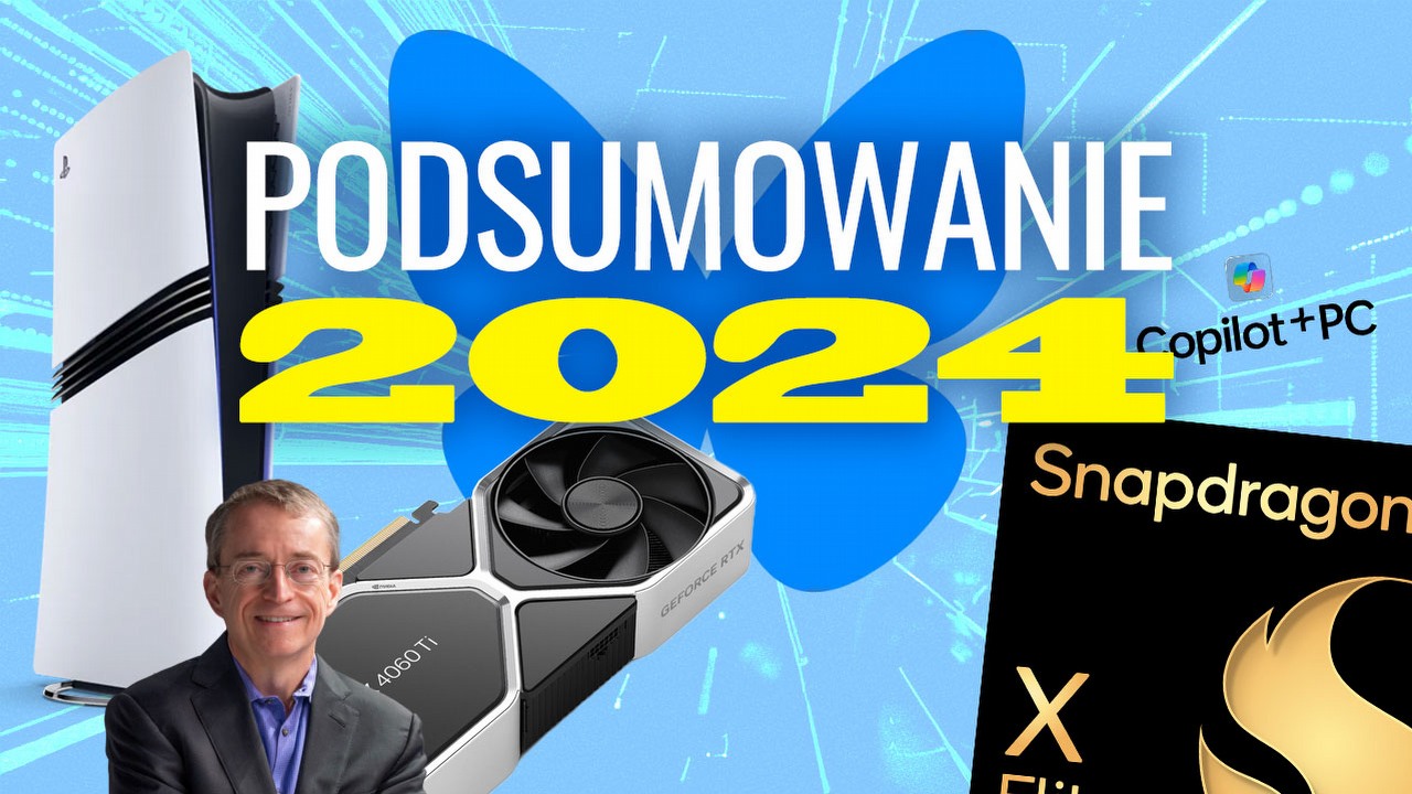 Podsumowanie 2024 roku w świecie nowych technologii. PS5 Pro największym rozczarowaniem.