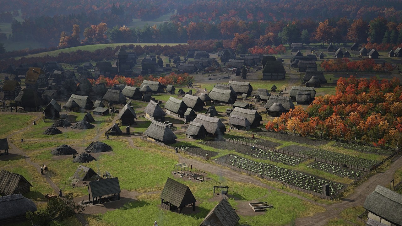 Nowy zwiastun Manor Lords prezentuje owocny rozwój polskiego hitu w 2024 roku, źródło grafiki: Slavic Magic / Grzegorz Styczeń.