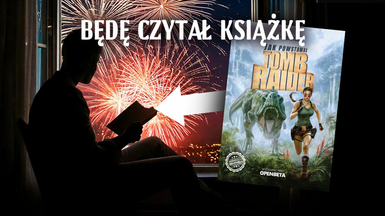 Zakończ 2024 rok z Larą Croft. Książka „Jak powstał Tomb Raider” czeka, źródło grafiki: Open Beta.