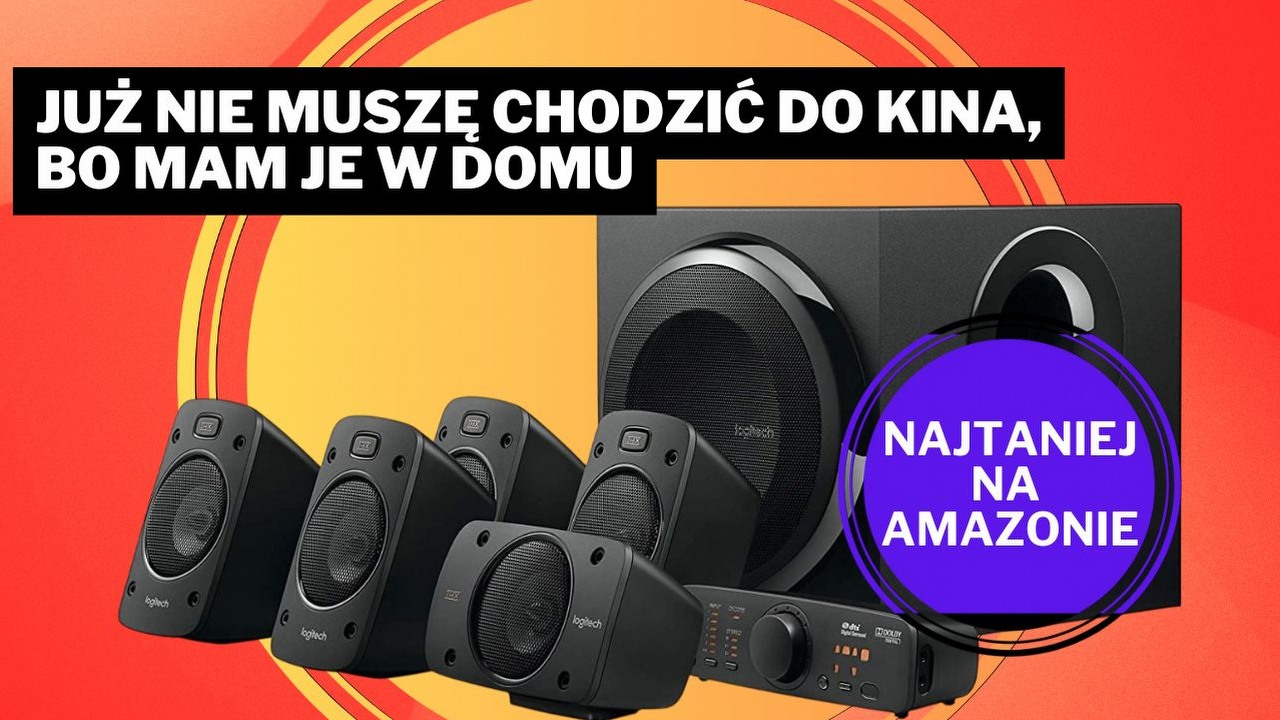 „Doskonały wybór dla tych, którzy pragną luksusu Mercedesa w budżecie Toyoty”. Głośniki Logitecha oferują dźwięk najwyższej jakości w niskiej cenie, źródło grafiki: Logitech.