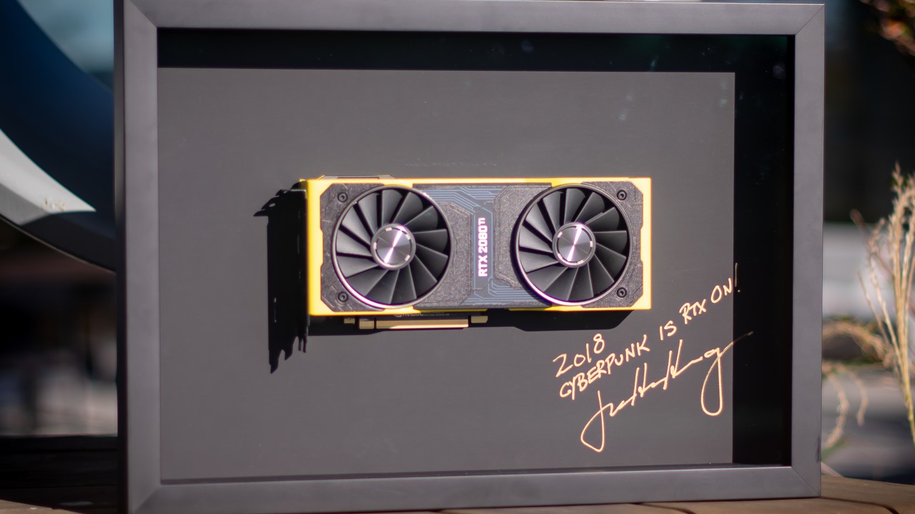 Nvidia chce uczcić swoją najlepszą kartę graficzną. Do wygrania jest GTX 1080 Ti podpisany przez Jensena Huanga, źródło grafiki: NVIDIA | X.