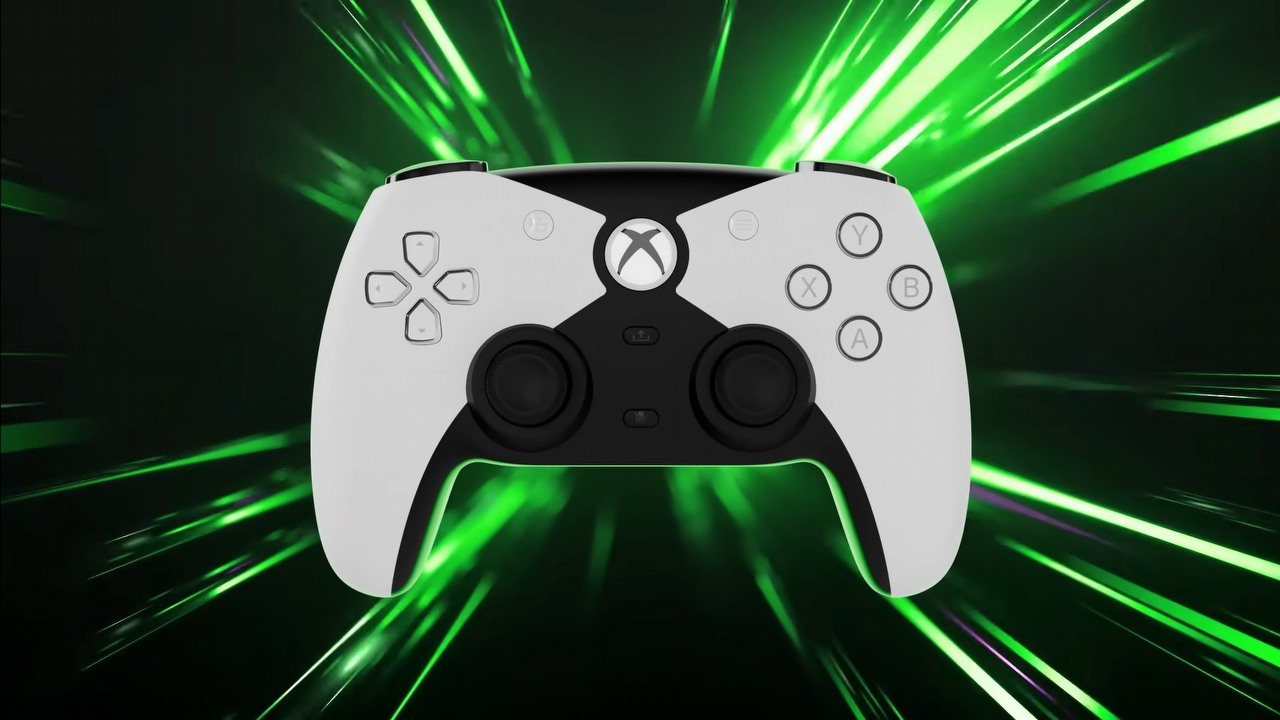 Ten nowy kontroler Xbox wygląda łudząco podobnie do DualSense z PS5, źródło grafiki: IGN | YouTube.