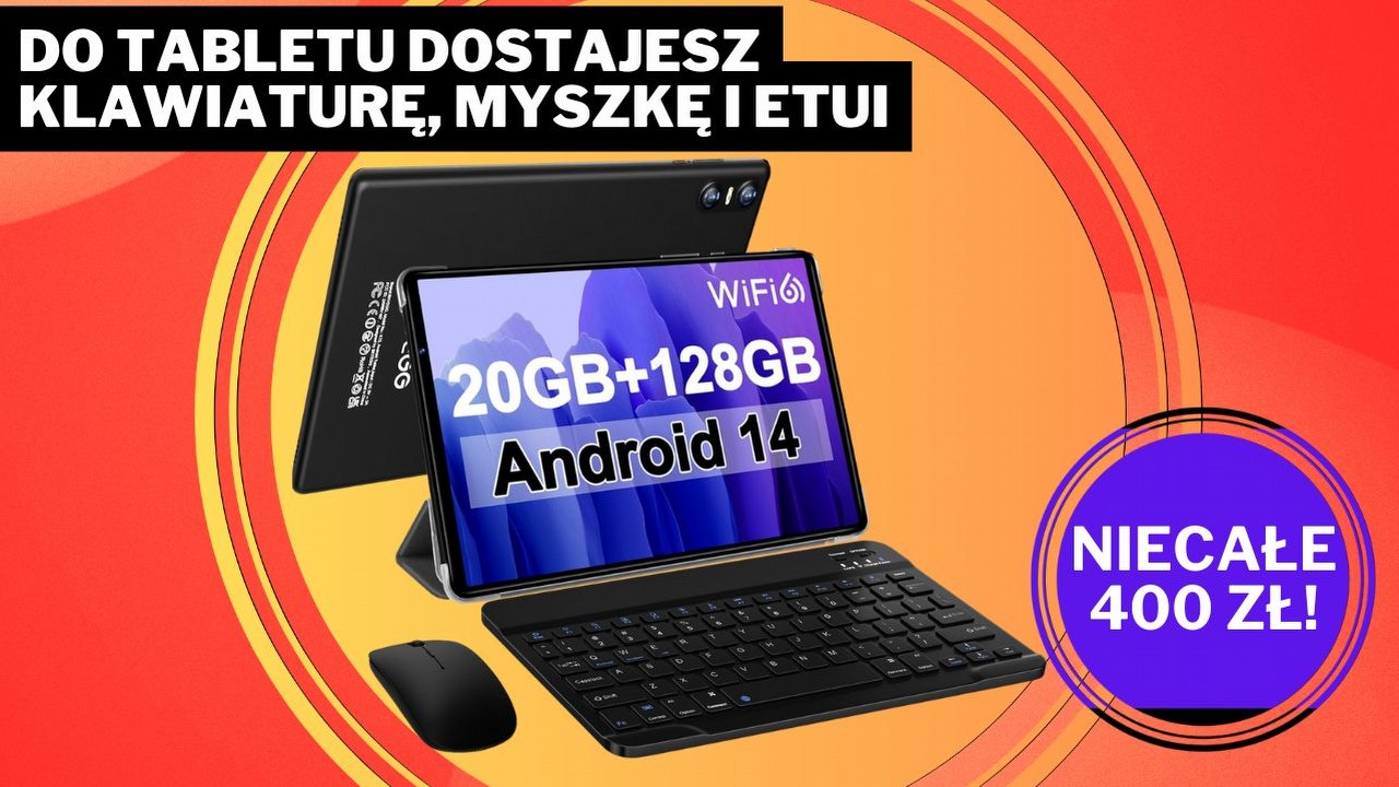 Tablet „all inclusive” w supercenie! Na taką ofertę Amazona portfel sam wyskakuje z kieszeni.