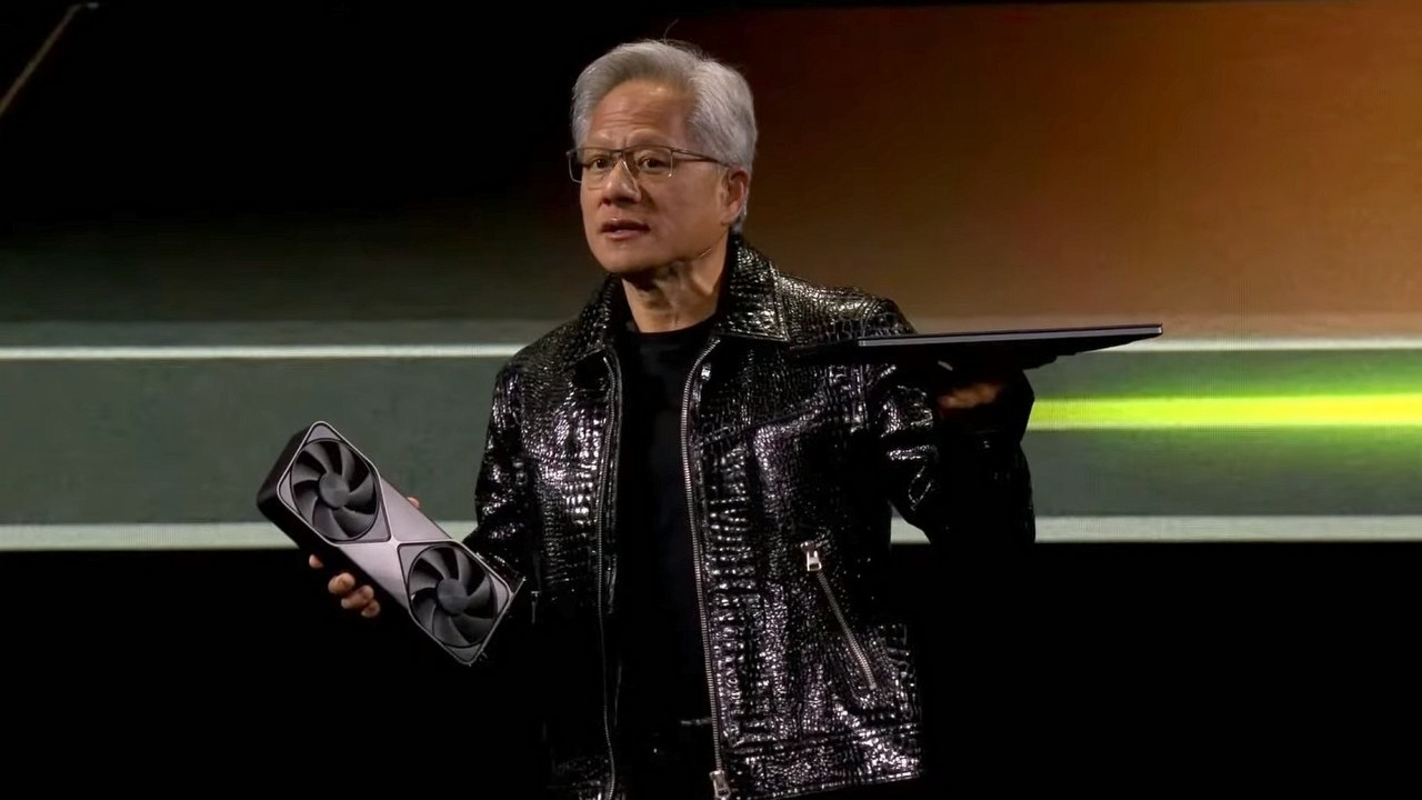 DLSS 4 „przewiduje przyszłość”, żeby zwiększyć płynność gier bez dodatkowych opóźnień - twierdzi Jensen Huang, źródło grafiki: Nvidia, IGN.