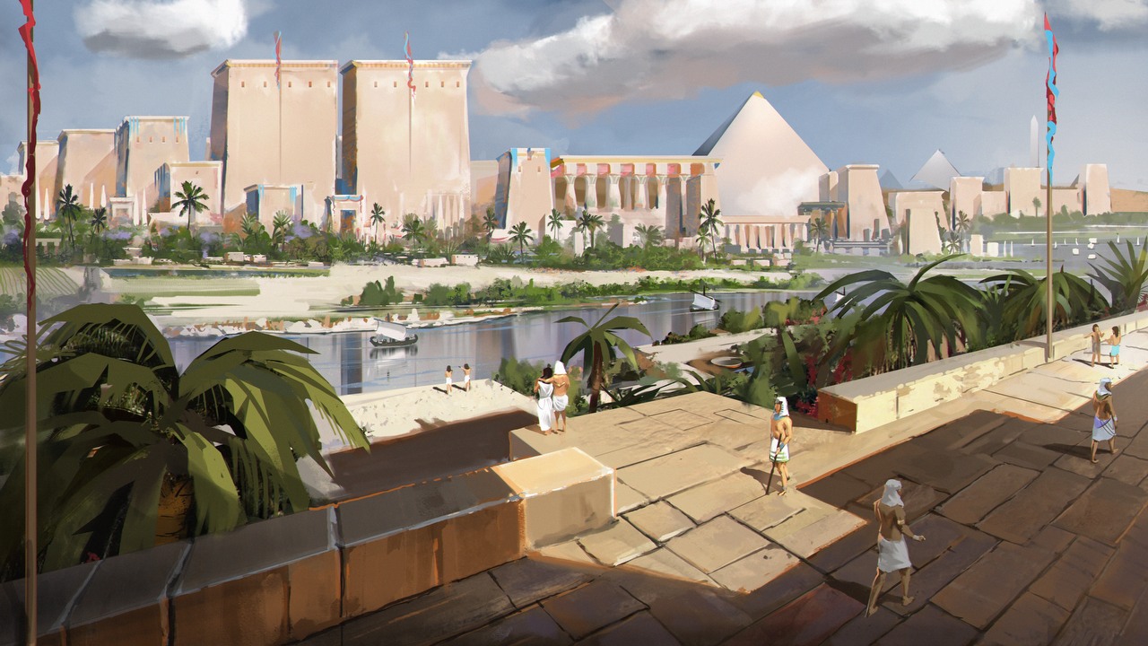 Premiera Builders of Egypt, polskiego city buildera zainspirowanego kultowym Faraonem, źródło grafiki: Strategy Labs.